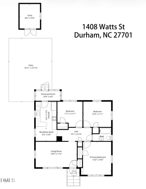 1408 Watts St, Durham, NC 27701