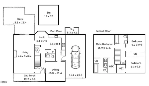 Floorplan - 10 Cedar Bluff Ct, Durham, NC 27704 photo 1 of 2