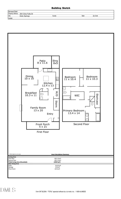 204 Cline Falls Dr, Holly Springs, NC 27540
