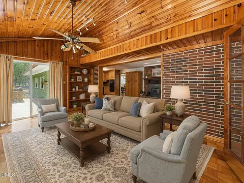 Living - 4505 Renfrew Dr, Durham, NC 27705 photo 2 of 3