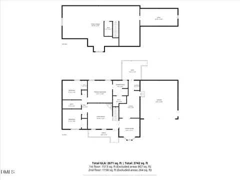 Floorplan - 201 Jesse Dr, Smithfield, NC 27577 photo 3 of 3