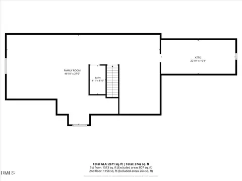 Floorplan - 201 Jesse Dr, Smithfield, NC 27577 photo 2 of 3