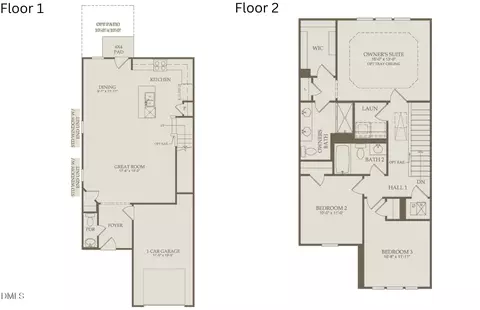 Floorplan - 1243 Jensen Rd, Durham, NC 27703 photo 1 of 1