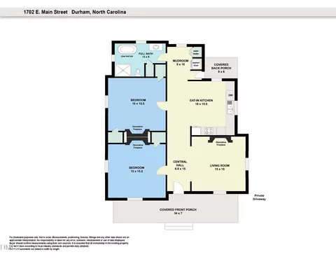 Floorplan - 1702 E Main St, Durham, NC 27703 photo 1 of 1