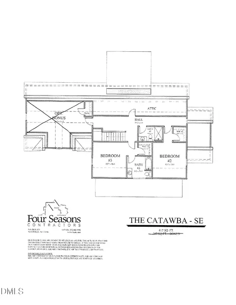 Floorplan - 7348 Huckleberry Dr, Spring Hope, NC 27882 photo 2 of 2