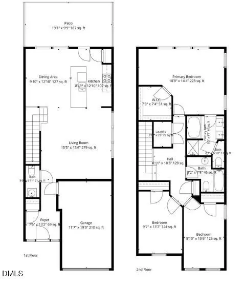 Floorplan - 1416 Chatuga Way, Wake Forest, NC 27587 photo 2 of 2