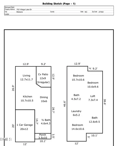 702 Village Lake Dr, Mebane, NC 27302
