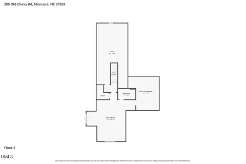 Floorplan - 290 Old Chevy Rd, Moncure, NC 27559 photo 2 of 2