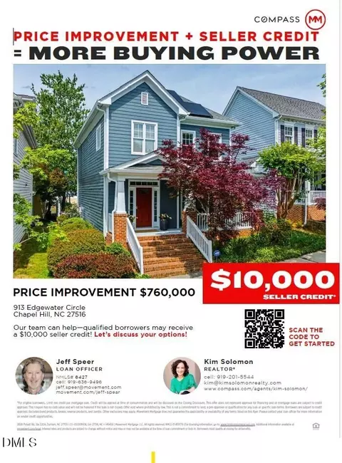 913 Edgewater Cir, Chapel Hill, NC 27516
