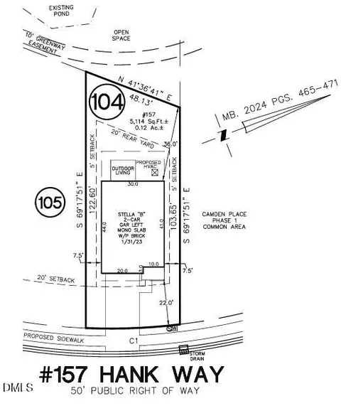 Floorplan - 157 Hank Way, Angier, NC 27501 photo 3 of 3