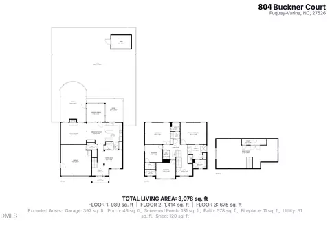 804 Buckner Ct, Fuquay Varina, NC 27526