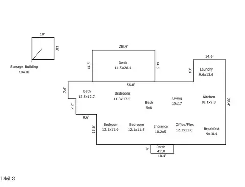 Floorplan - 6030 Big Oak Dr, Durham, NC 27705 photo 1 of 1