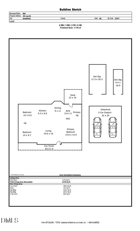 Floorplan - 181 Jon Dr, Smithfield, NC 27577 photo 1 of 2