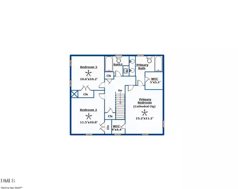 Floorplan - 3 Big Bluff Pl, Durham, NC 27712 photo 2 of 2