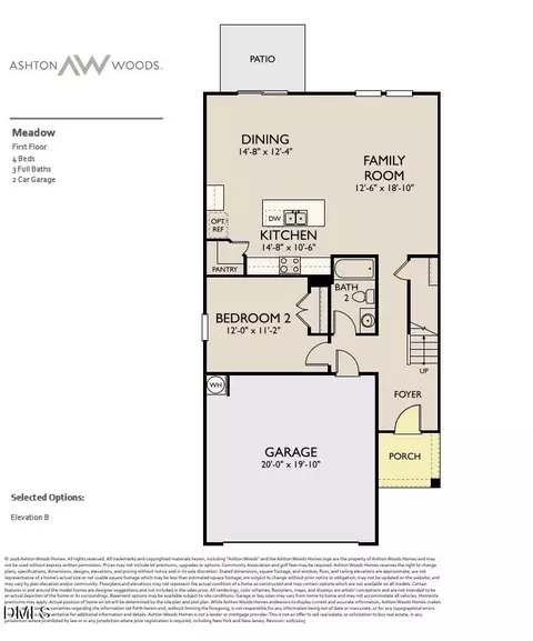 Floorplan - 6652 Chillingham Dr #100, Middlesex, NC 27557 photo 1 of 1