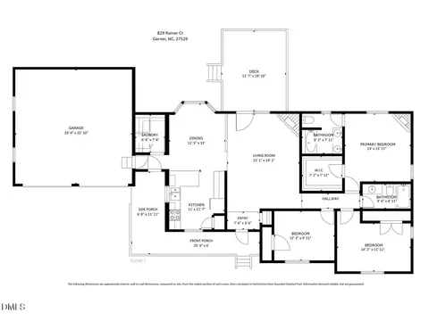 829 Rainer Ct, Garner, NC 27529