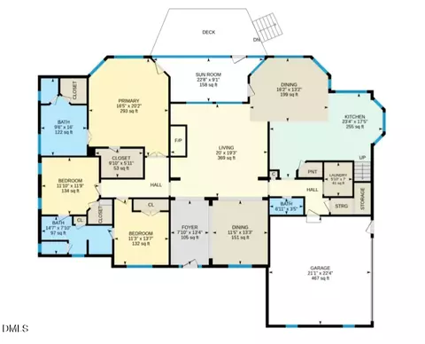 Floorplan - 5300 Mill Dam Rd, Wake Forest, NC 27587 photo 1 of 4