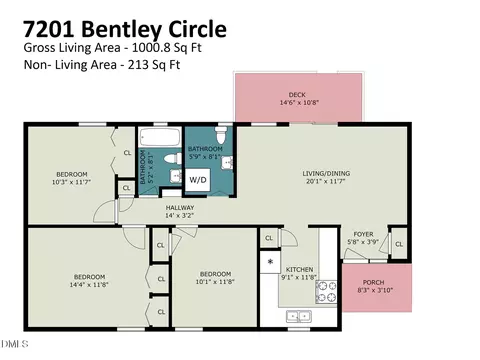 7201 Bentley Cir, Raleigh, NC 27616