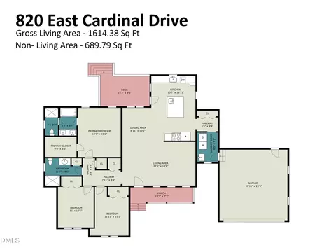 820 E Cardinal Dr, Fuquay Varina, NC 27526