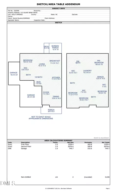 312 Silent Bend Dr, Holly Springs, NC 27540
