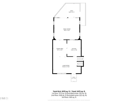 Floorplan - 5501 Lacy Rd, Durham, NC 27713 photo 5 of 6