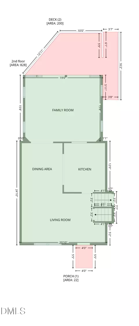 Floorplan - 5501 Lacy Rd, Durham, NC 27713 photo 2 of 6