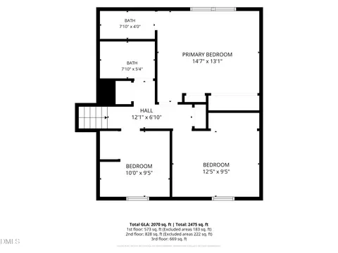 Floorplan - 5501 Lacy Rd, Durham, NC 27713 photo 4 of 6