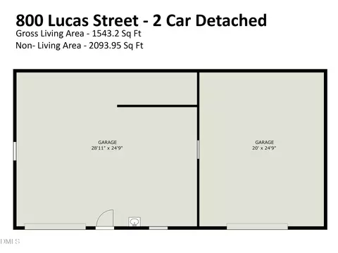 Floorplan - 800 Lucas St, Erwin, NC 28339 photo 2 of 3