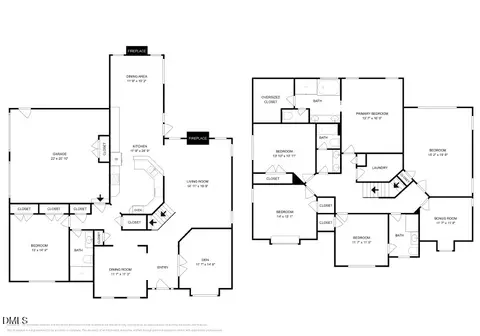 Floorplan - 3933 Forgotten Pond Ave, Wake Forest, NC 27587 photo 1 of 1