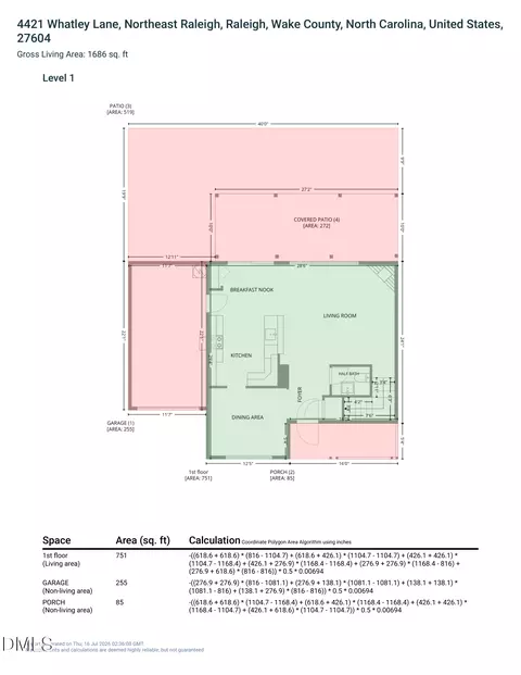 4421 Whatley Ln, Raleigh, NC 27604