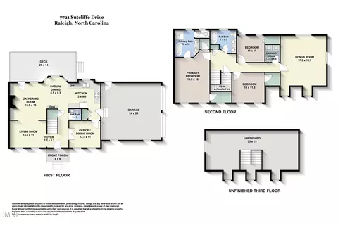 7721 Sutcliffe Dr, Raleigh, NC 27613
