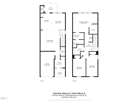 Floorplan - 1511 Scholar Dr, Durham, NC 27703 photo 2 of 2