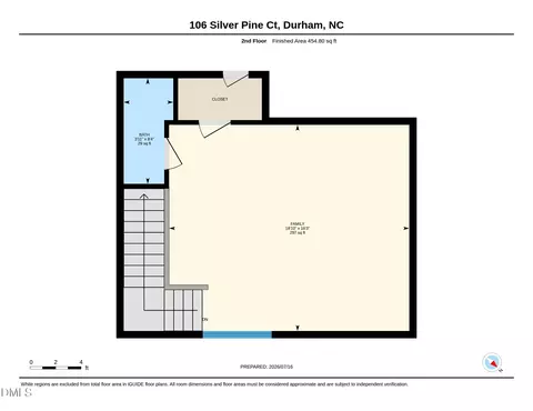 Floorplan - 106 Silver Pine Ct, Durham, NC 27713 photo 1 of 2