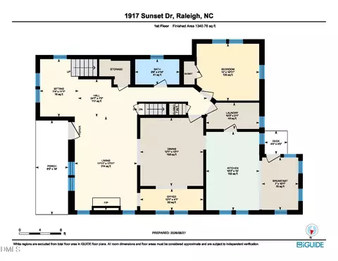 1917 Sunset Dr, Raleigh, NC 27608