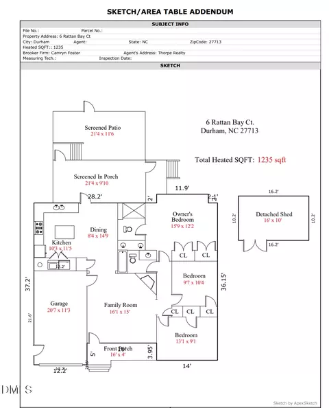 6 Rattan Bay Ct, Durham, NC 27713