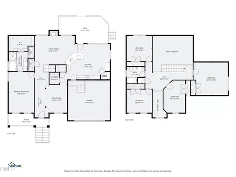 Floorplan - 1316 Pendula Path, Apex, NC 27502 photo 2 of 4