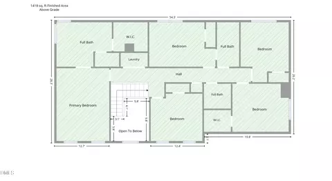 Floorplan - 111 Swordgate Dr, Cary, NC 27513 photo 4 of 5