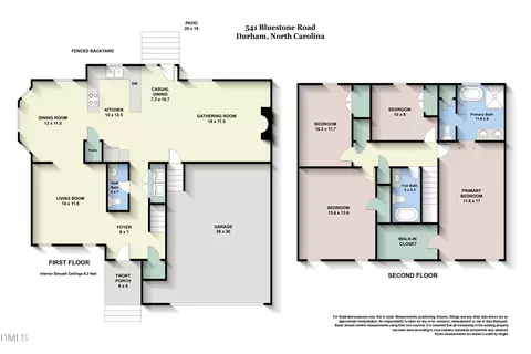 Floorplan - 541 Bluestone Rd, Durham, NC 27713 photo 1 of 1