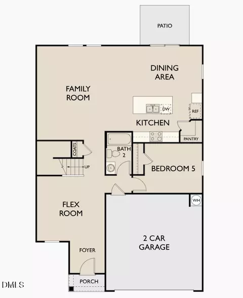 Floorplan - 1677 Solace Way, Wake Forest, NC 27587 photo 1 of 2