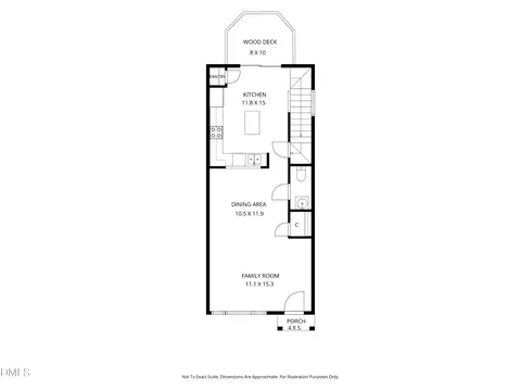 Floorplan - 236 Cedar Elm Rd, Durham, NC 27713 photo 2 of 4