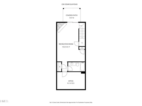 Floorplan - 236 Cedar Elm Rd, Durham, NC 27713 photo 1 of 4