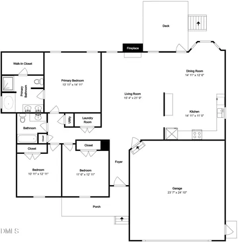 Floorplan - 131 Sugar Maple Ct, Garner, NC 27529 photo 1 of 1