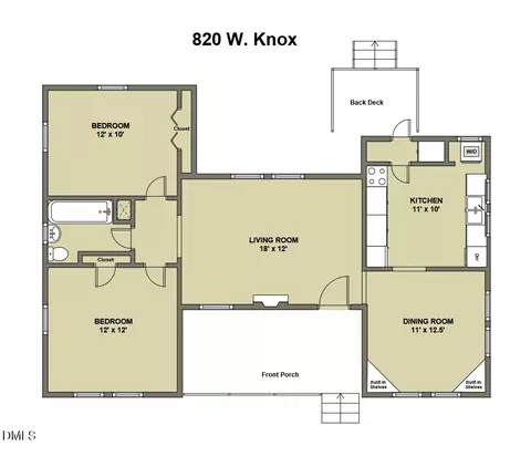 820 W Knox St, Durham, NC 27701