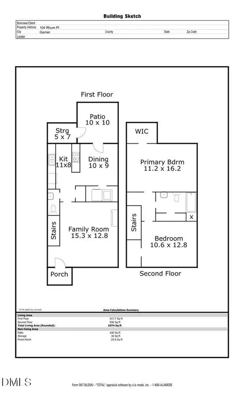 Floorplan - 104 Rhum Pl, Garner, NC 27529 photo 1 of 1