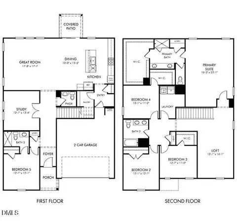 Floorplan - 712 Red River Dr, Garner, NC 27529 photo 2 of 2
