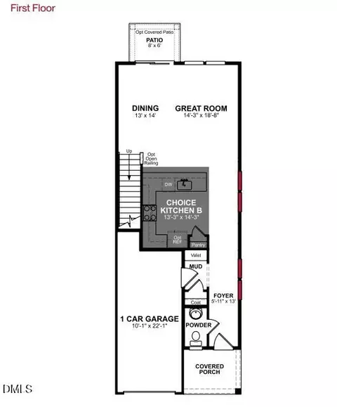 Floorplan - 5018 Silver Brook Road Rd, Durham, NC 27703 photo 1 of 2