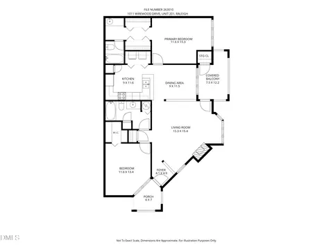1011 Wirewood Dr #201, Raleigh, NC 27605