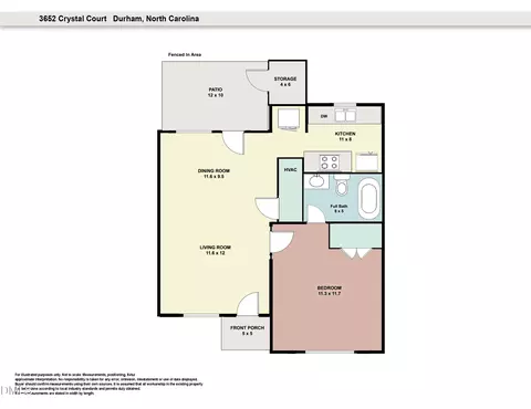 3652 Crystal Ct, Durham, NC 27705