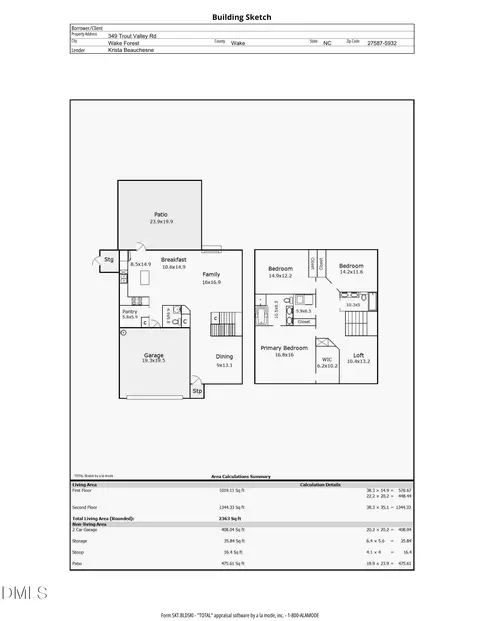 349 Trout Valley Rd, Wake Forest, NC 27587