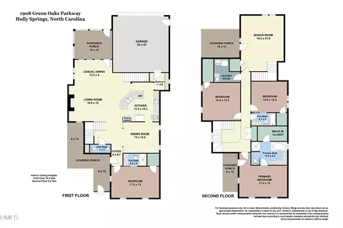 1908 Green Oaks Pkwy, Holly Springs, NC 27540